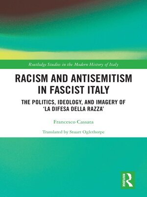 cover image of Racism and Antisemitism in Fascist Italy